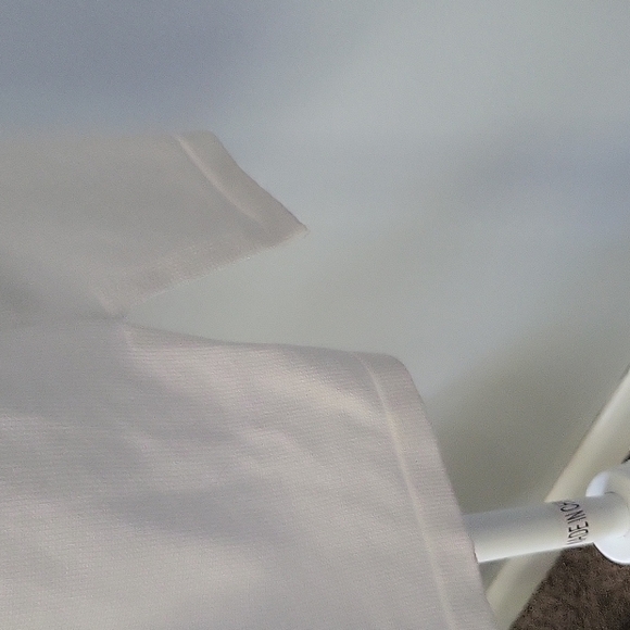 Cato white with black stripes wide neck 3/4 sleeve sweater NWT - Picture 7 of 11